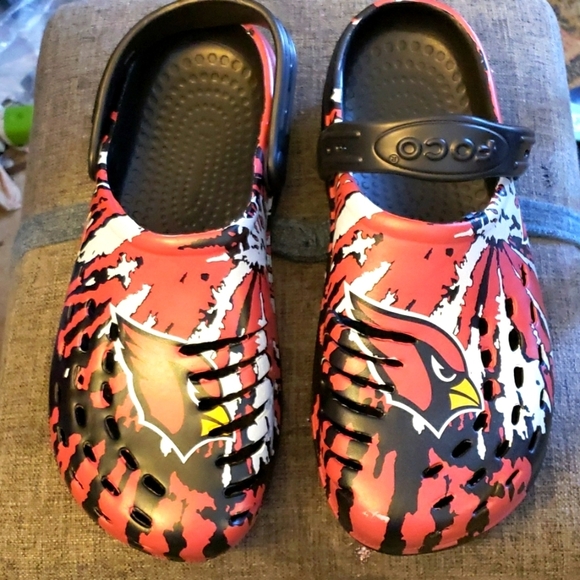 Arizona Cardinals NFL Mens Tie-Dye Clog With Strap Size M 9/10 - Picture 2 of 11